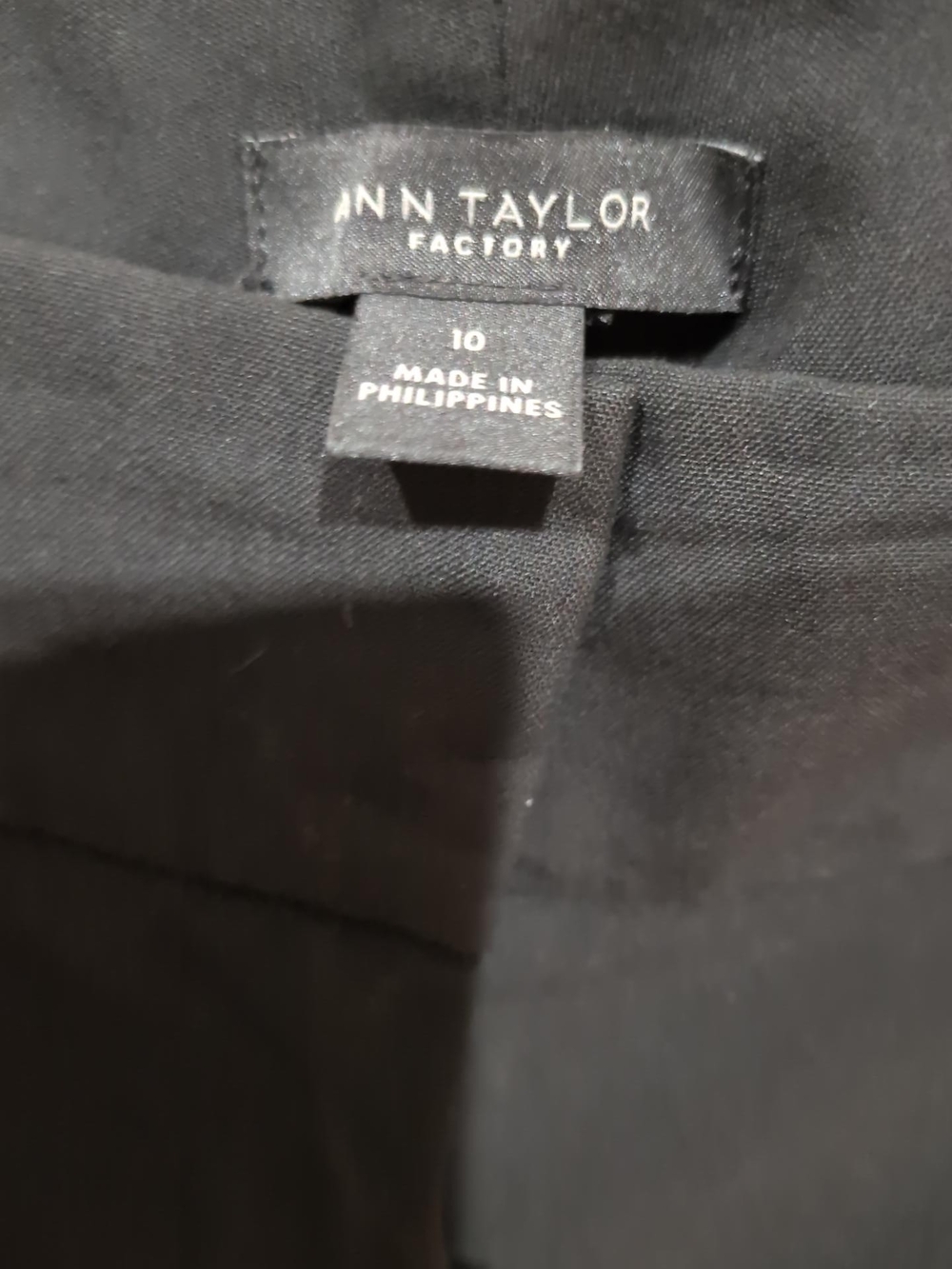 Black Straight Leg Dress Pants Work Career Office Trousers - Picture 6 of 10